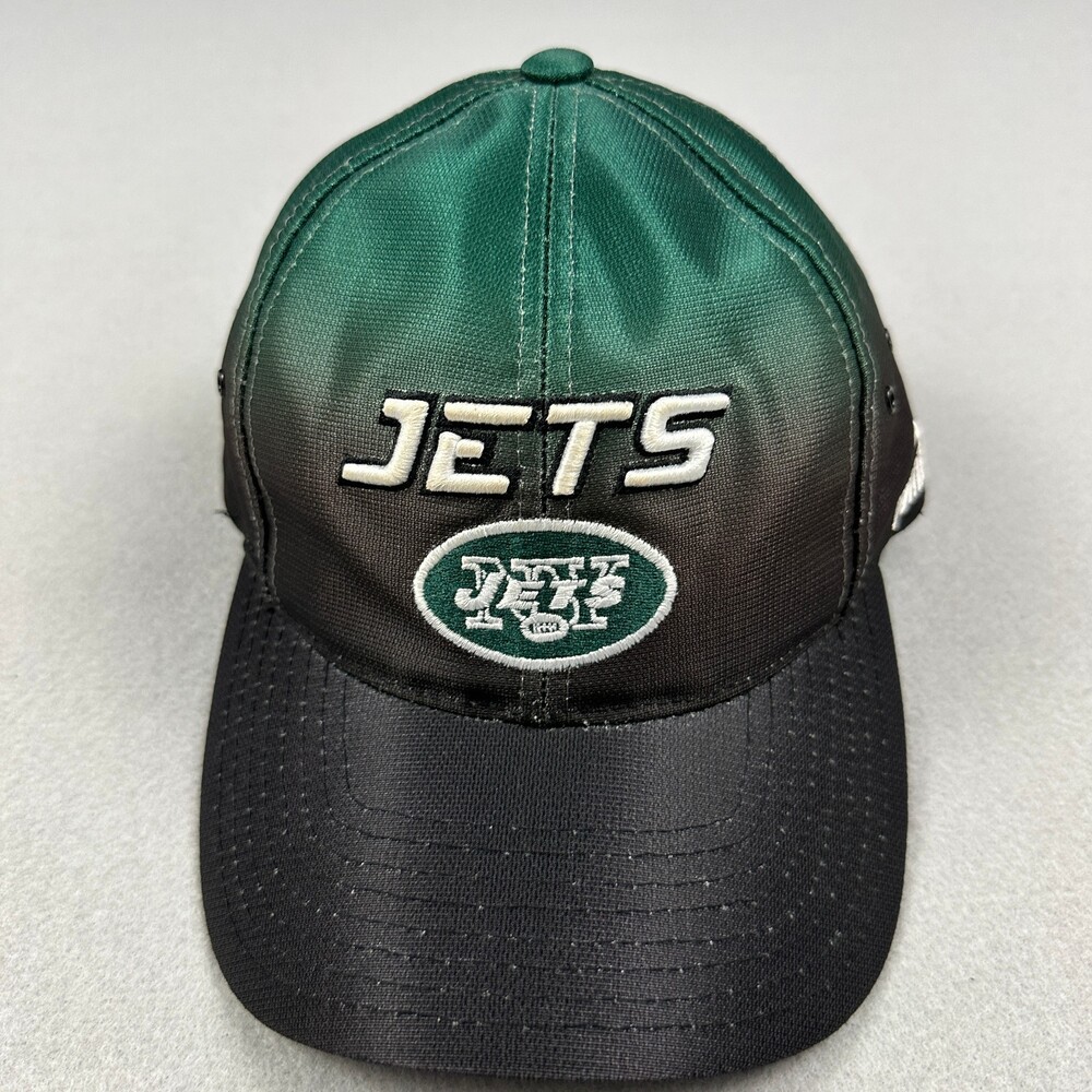 Vintage New York Jets Hat Cap Men Strapback Green Black Puma NFL Pro Line Cap